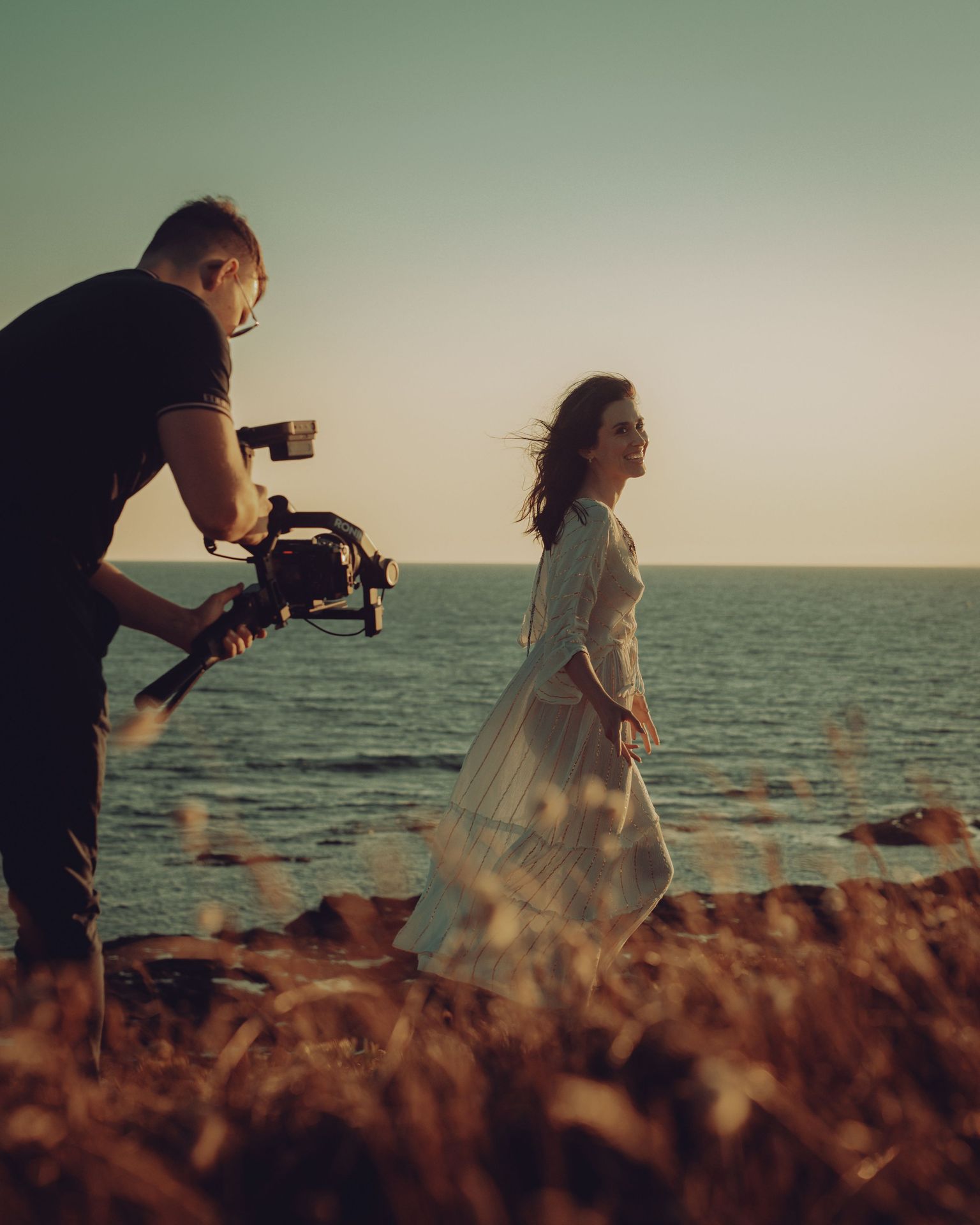 Maëva Balan - Actrice, chanteuse , modèle Vidéo sur une plage de Vendée avec Maëva Balan comme modèle